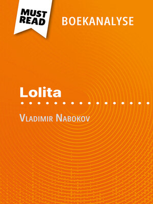 cover image of Lolita van Vladimir Nabokov (Boekanalyse)